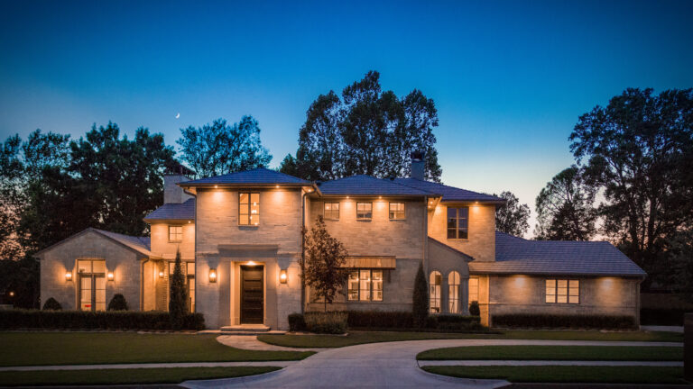 Custom home built by Curtis McCarty Norman OK
