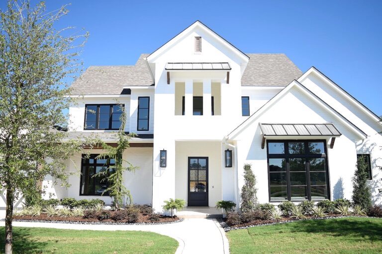 Custom home built by Curtis McCarty Norman OK